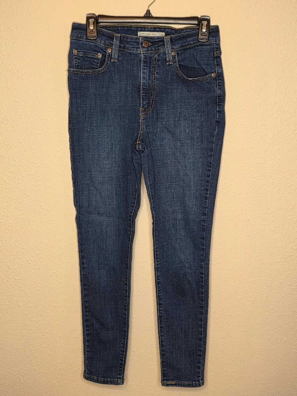 Levi's 721 High Rise Skinny Denim Women's Jeans, Size 29" x 28"